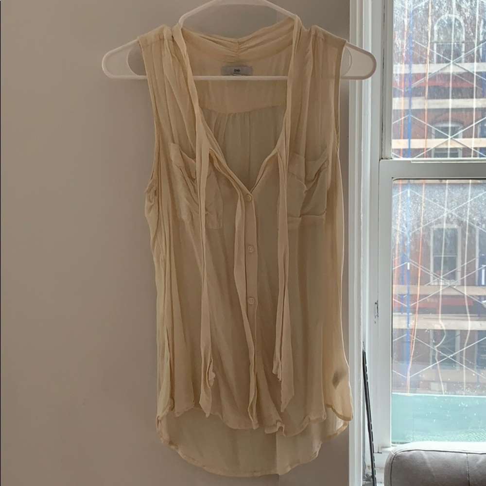 Cream Gap Blouse
